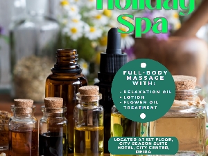 Holiday Spa Massage 05 25 25